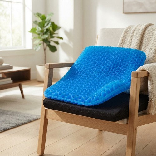 Breathable gel seat cushion - gel,
